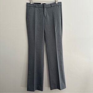 Banana Republic The Logan Fit Pants Women Size 6 R Stretch Straight Leg Gray New